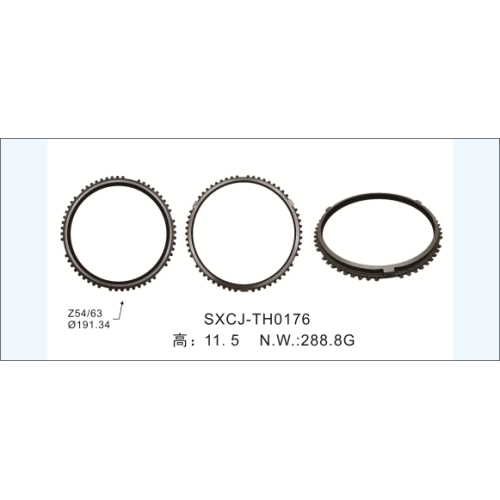 Anneau de laiton de synchroniseur de haute qualité pour ZF 1308 304 415 Pièces de boîte de vitesses de transmission 1297 304 485